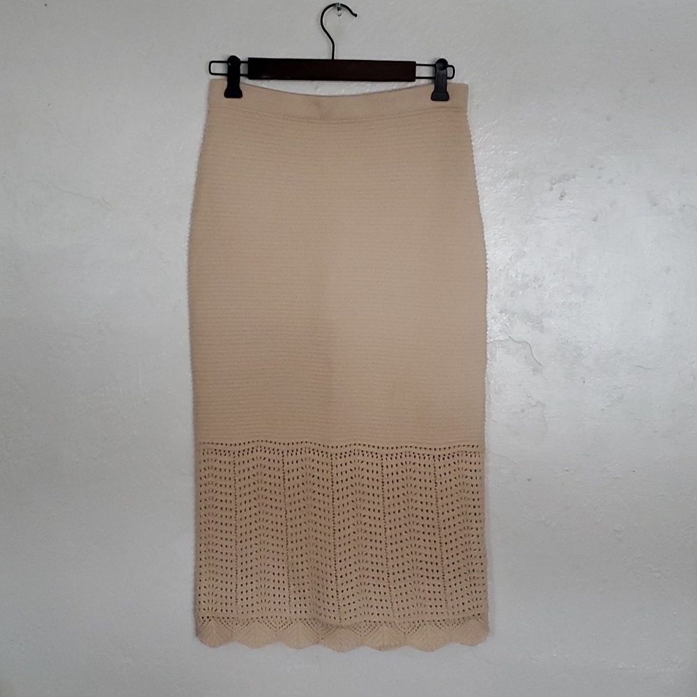 House of Harlow 1960 Crochet Midi Skirt Size S